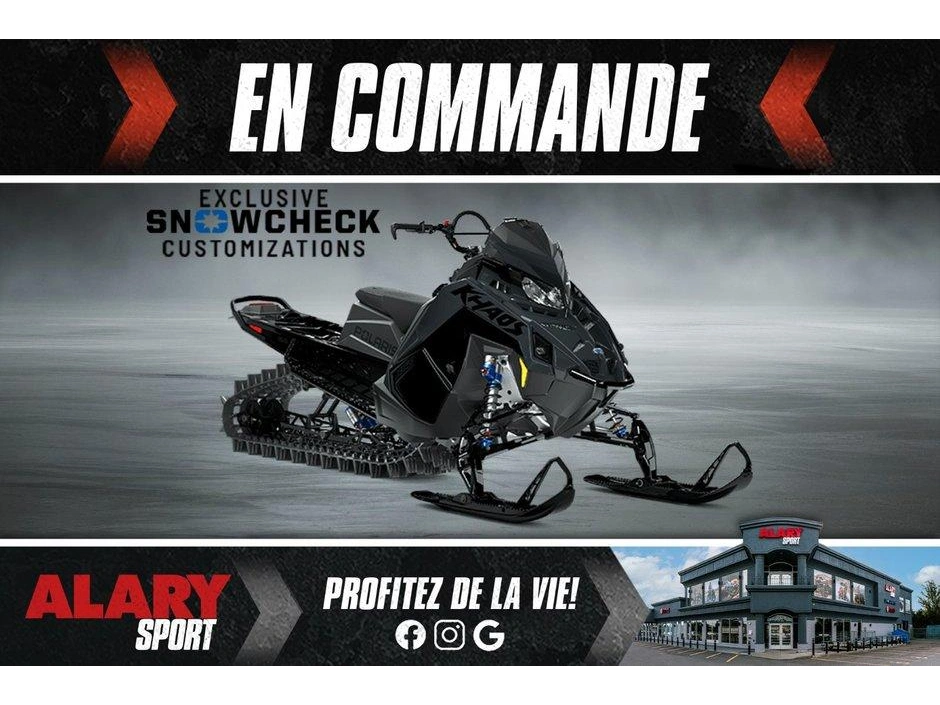 2026 Polaris Polaris 850 Rmk Khaos 165 Snowcheck (exclusif) alt