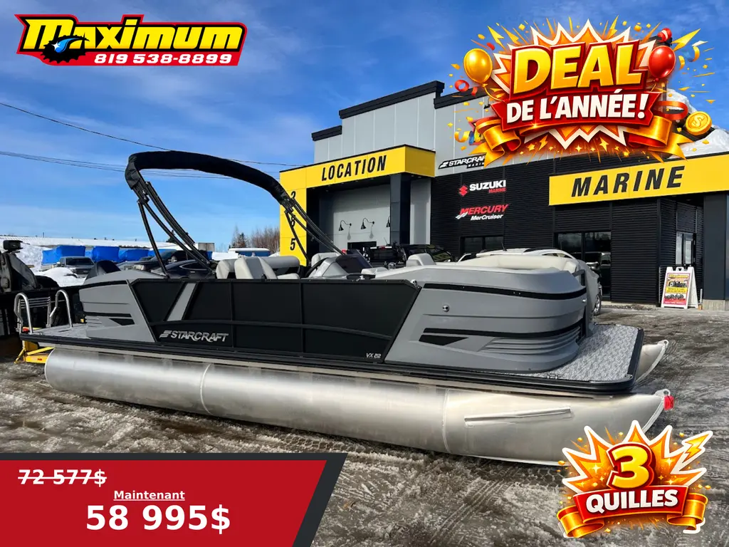 2026 Starcraft VX 22 QDH 3 Quilles