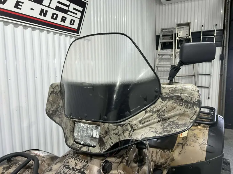 Honda FOREMAN RUBICON 500 PS TRAIL EDITION CAMO **CHENILLE INCLUSE!!** 2009