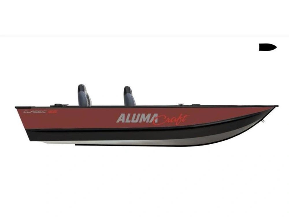 Alumacraft Classic 165 Tl Vge Blk/red 2024 alt