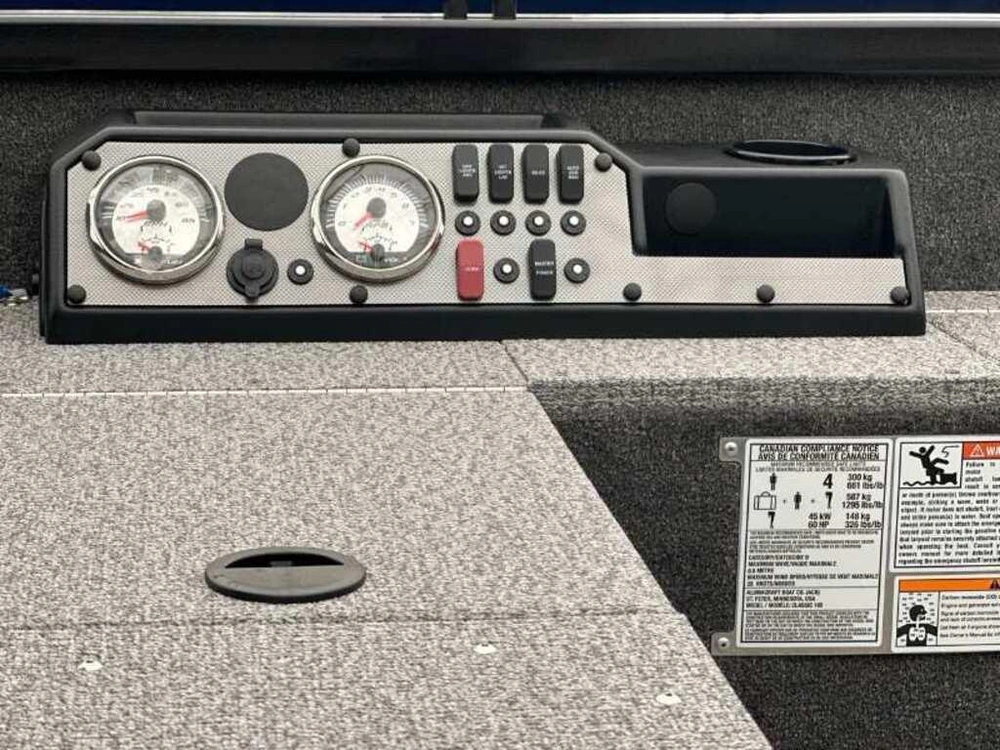 Alumacraft Classic 165 Tl Vge Blk/red 2024 alt