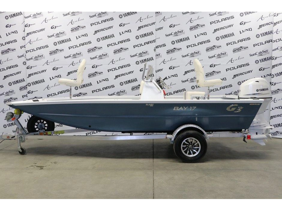 2024 G3 Boats G3 Boats Bay 17 + Yamaha 70 Hp Blanc & Remorque alt