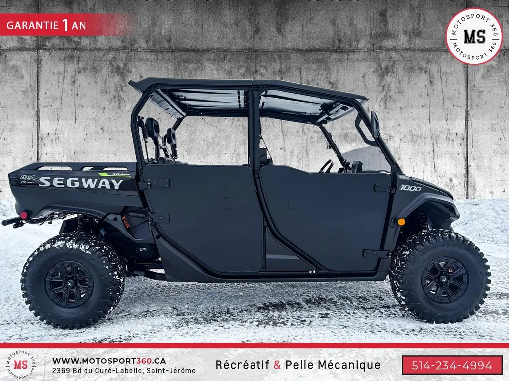 2026 SEGWAY FUGLEMAN UT10 CREW PREMIUM GLOSS BLACK 6 PLACES !