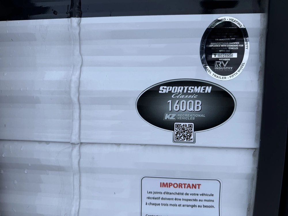 Kz-rv Sportsmen Classic 160qb 2024 alt