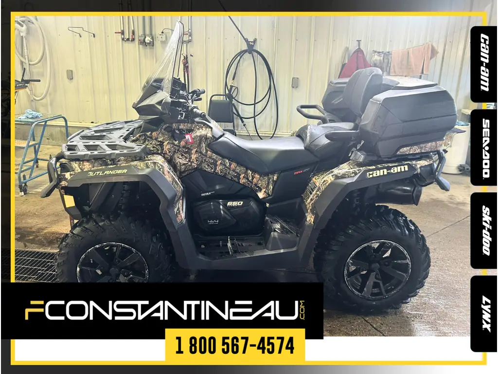 2022 Can-Am Outlander Max XT 650