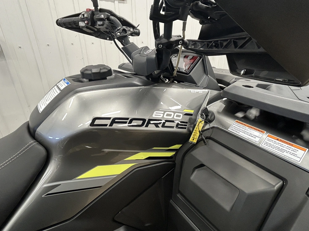 2024 Cfmoto Cforce 600 Ho Eps 1up Velocity Grey alt
