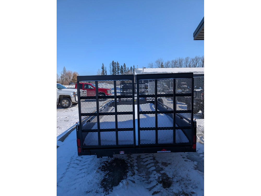 2026 Canada Trailers 7x14 Steel Side Utility alt