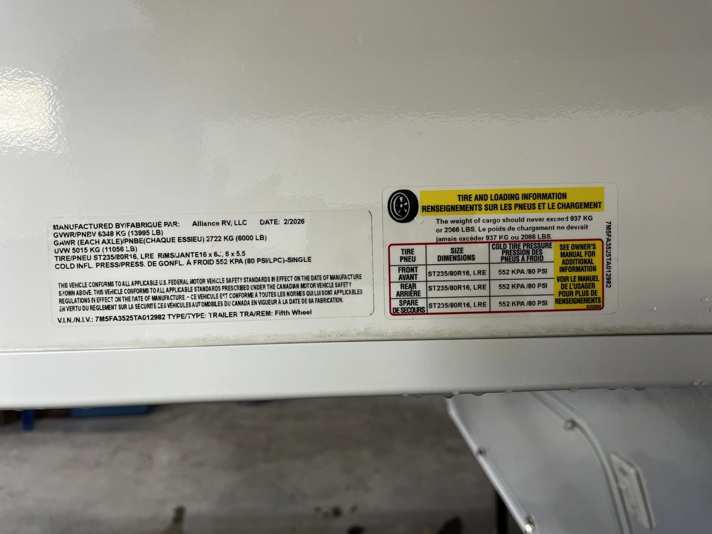Alliance Rv Avenue 32rls 2026 alt