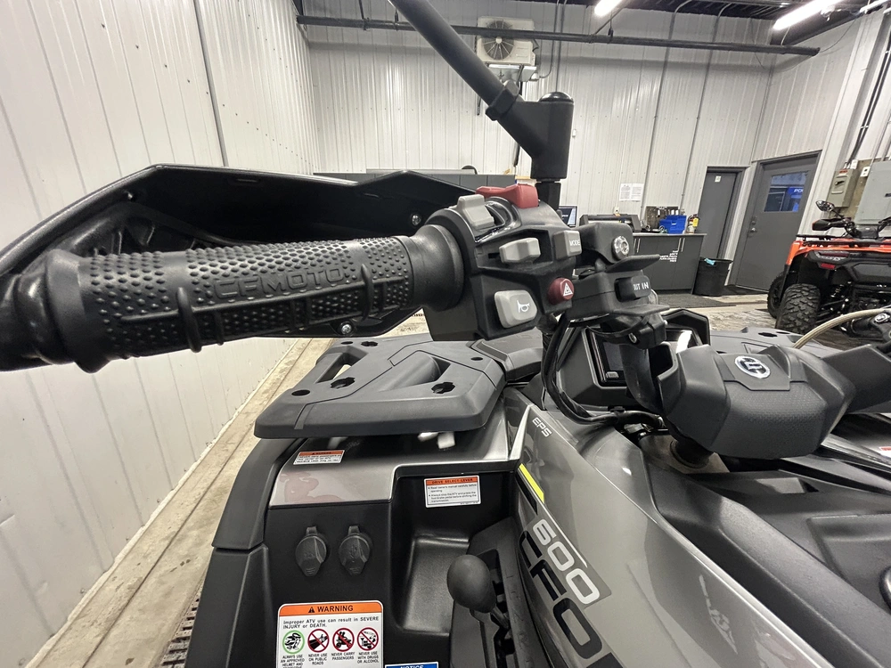 2024 Cfmoto Cforce 600 Ho Eps 1up Velocity Grey alt