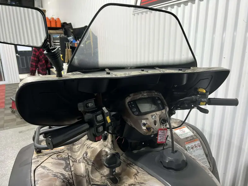 Honda FOREMAN RUBICON 500 PS TRAIL EDITION CAMO **CHENILLE INCLUSE!!** 2009