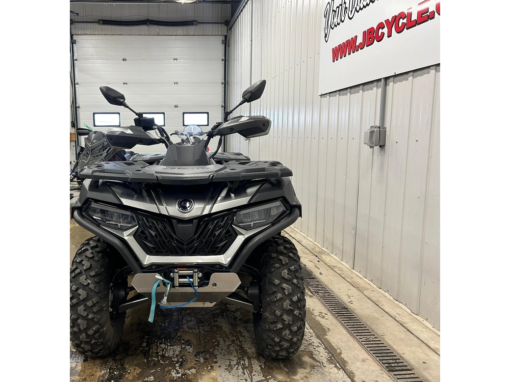 2024 Cfmoto Cforce 600 Ho Eps 1up Velocity Grey alt