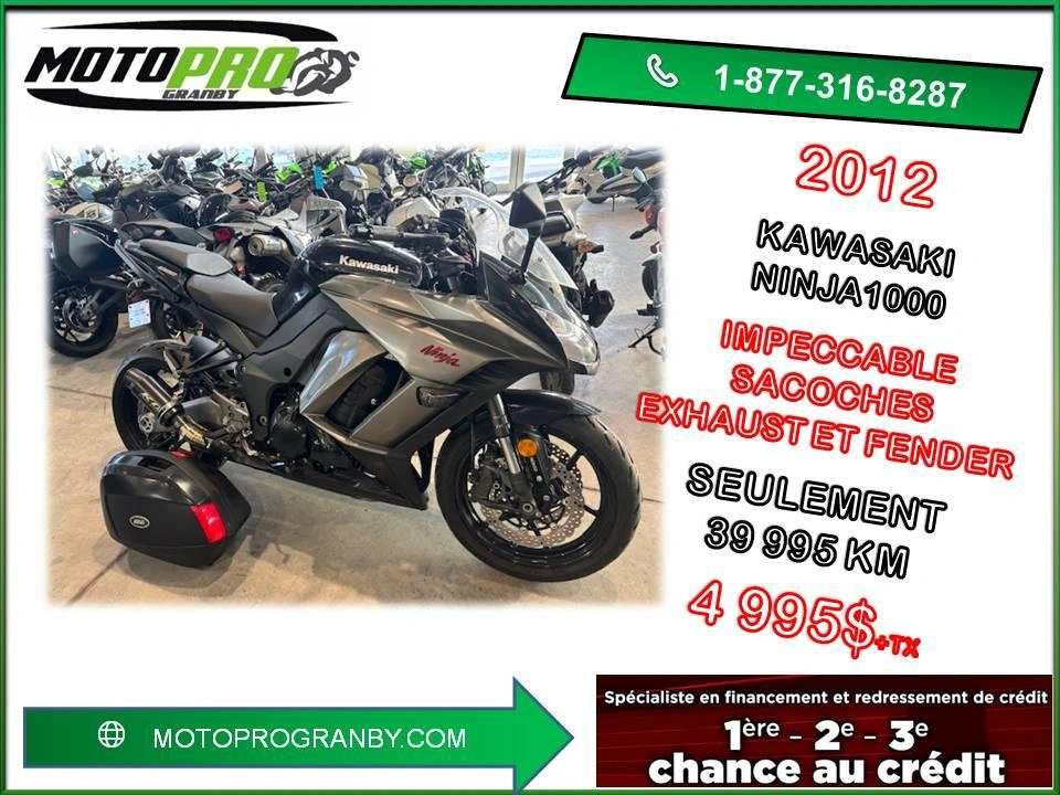 2012 Kawasaki Ninja1000 Ninja1000 Ninja 1000 Zx1000 Zx 1000 alt