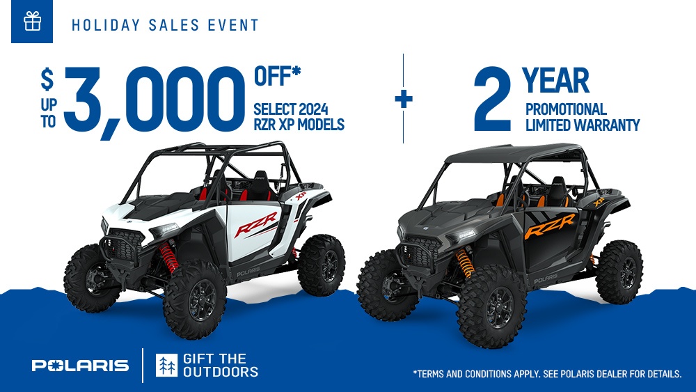 POLARIS – GET UP TO $3,000 OFF!