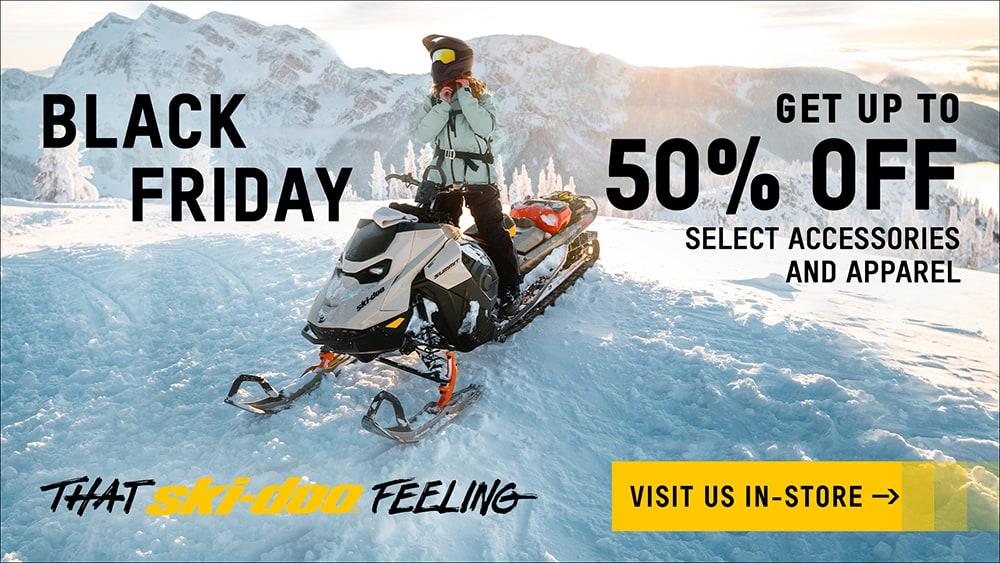 Black Friday – Get up to 50% off select Accessories & Apparel