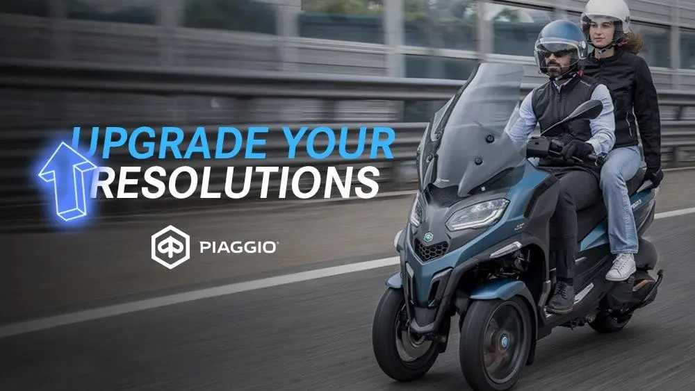 Piaggio – Upgrade your resolutions