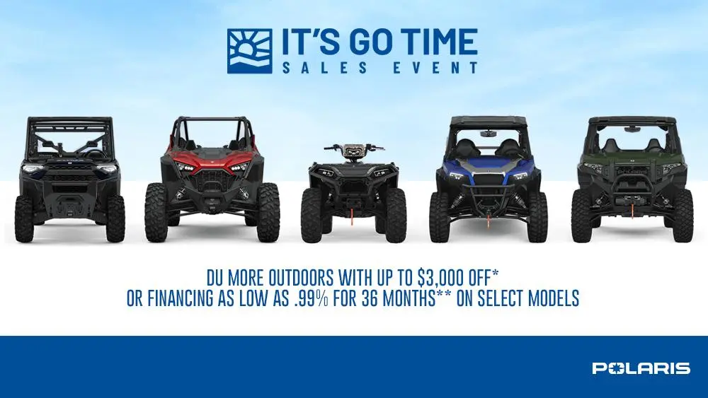 It’s GO TIME Sales Event