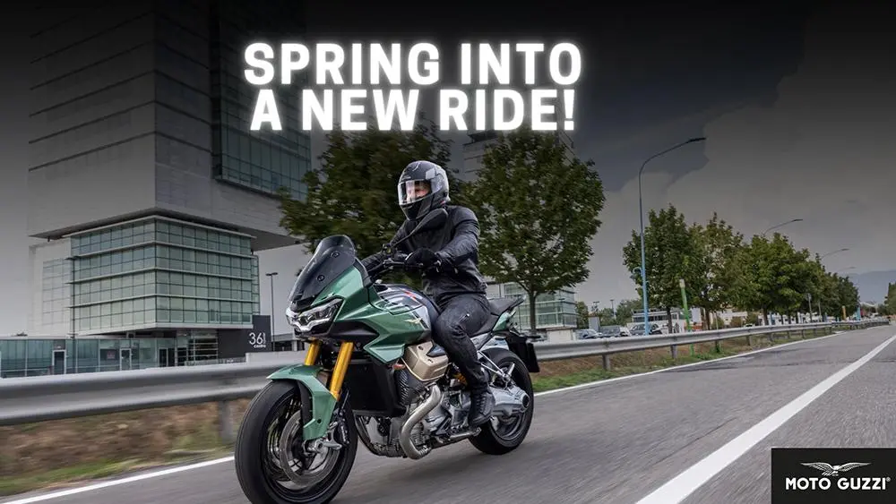 Spring into a New Ride! – Moto Guzzi