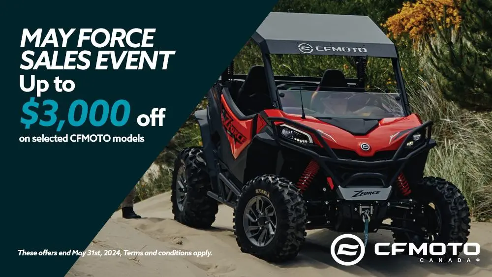 MAY FORCE SALES EVENT!