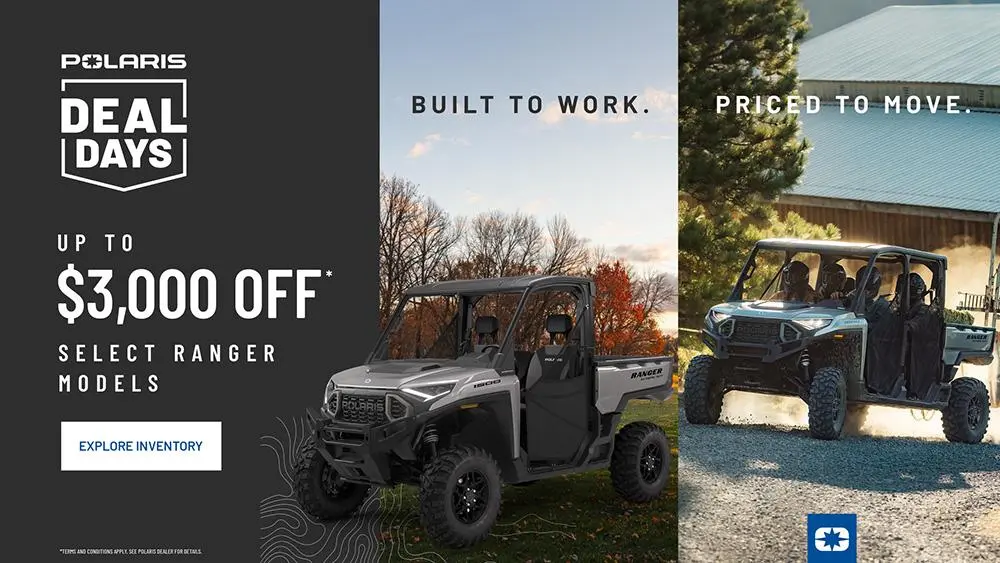 POLARIS RANGER – ORV – DEAL DAYS