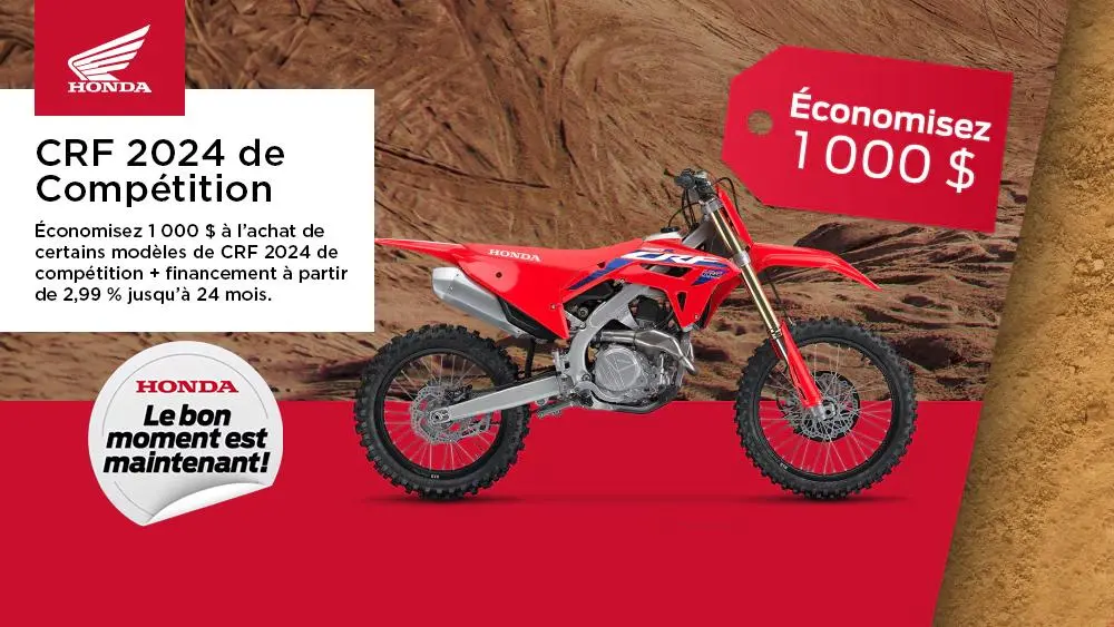 Honda – CRF 2024 de Compétition