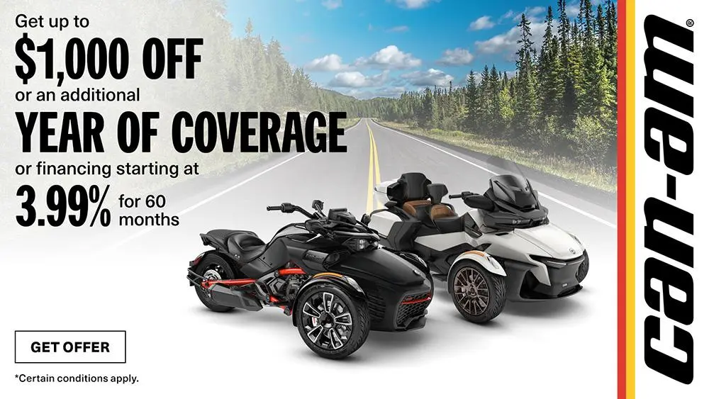 Get up to $1,000 off or an additional year of coverage or financing starting at 3.99% for 60 months