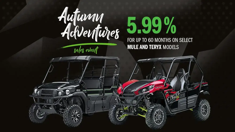 Good Times Financing – MULE AND TERYX – 5.99% for 60 month