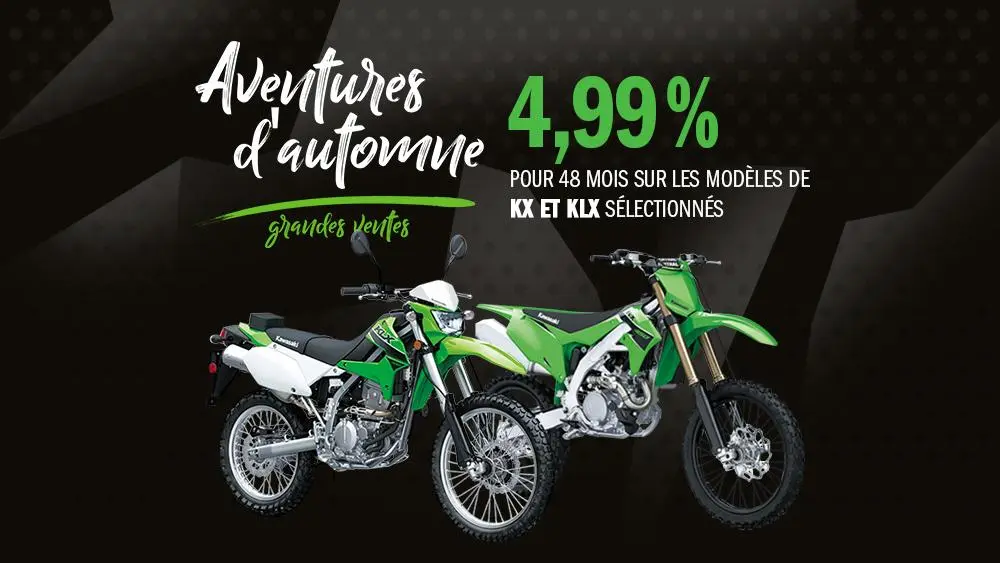 Financement Good Times – KX ET KLX – 4,99% pour 48 mois