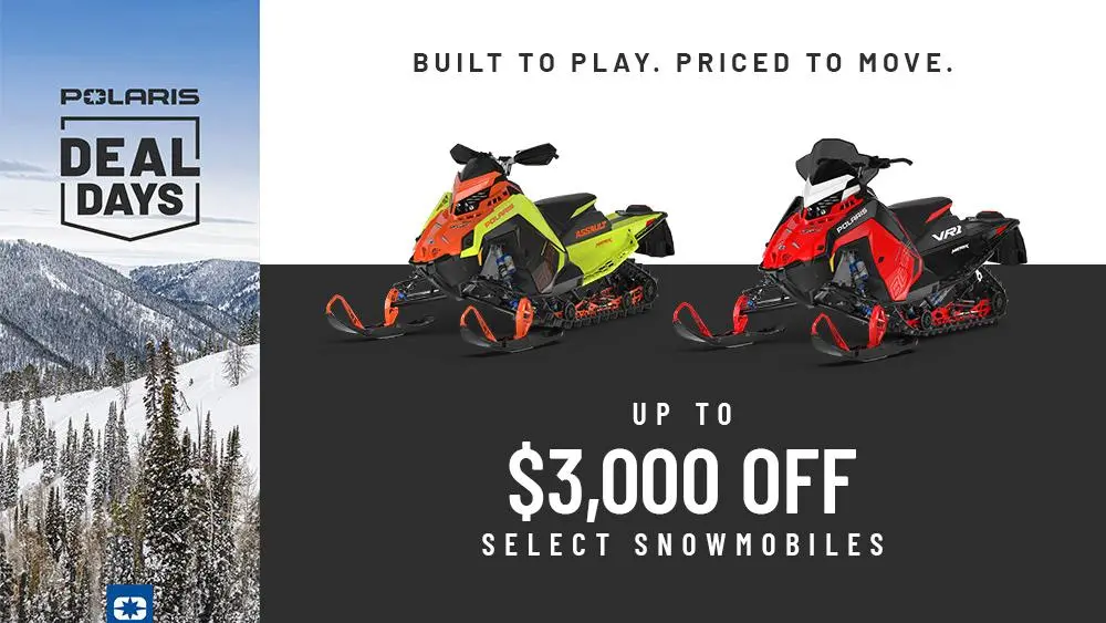 Deal Days Polaris Snowmobiles