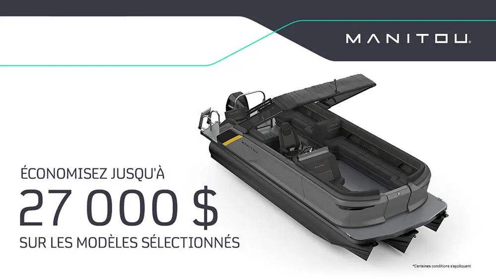 Manitou – Économisez jusqu’à 27 000 $ de rabais sur les modèles sélectionnés