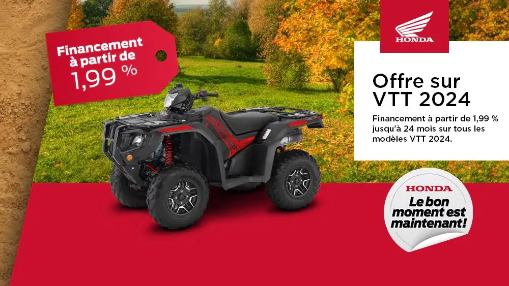 Offre sur VTT 2024 – Honda