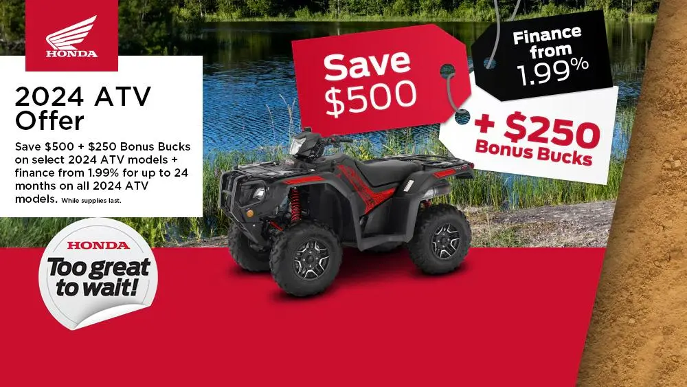 Honda – 2024 ATV Offer