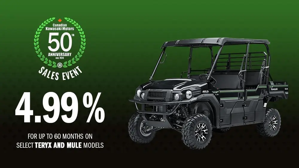 Good Times Financing – MULE AND TERYX – 4.99% for 60 month