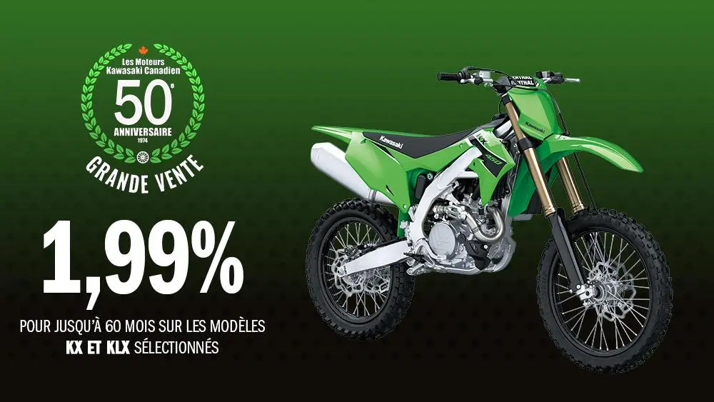 Financement Good Times – KX et KLX – 1,99% pour 60 mois