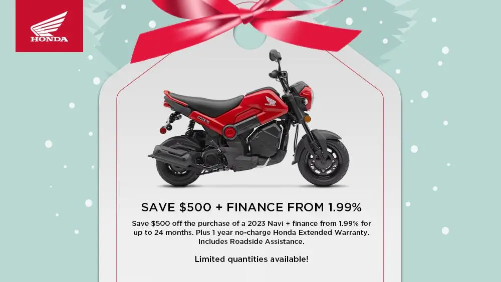 HONDA – SAVE $500 + FINANCE FROM 1.99% – 2023 Navi