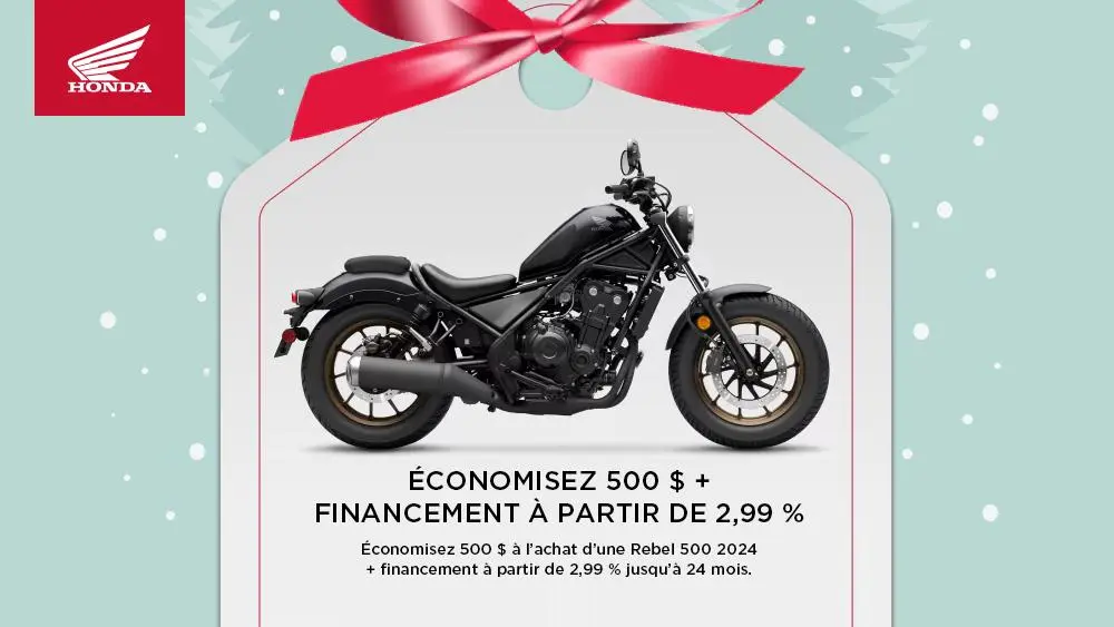 HONDA – ÉCONOMISEZ 500 $ + FINANCEMENT À PARTIR DE 2,99 %