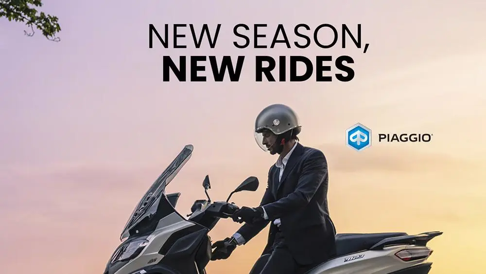 Piaggio – New Season, New Rides