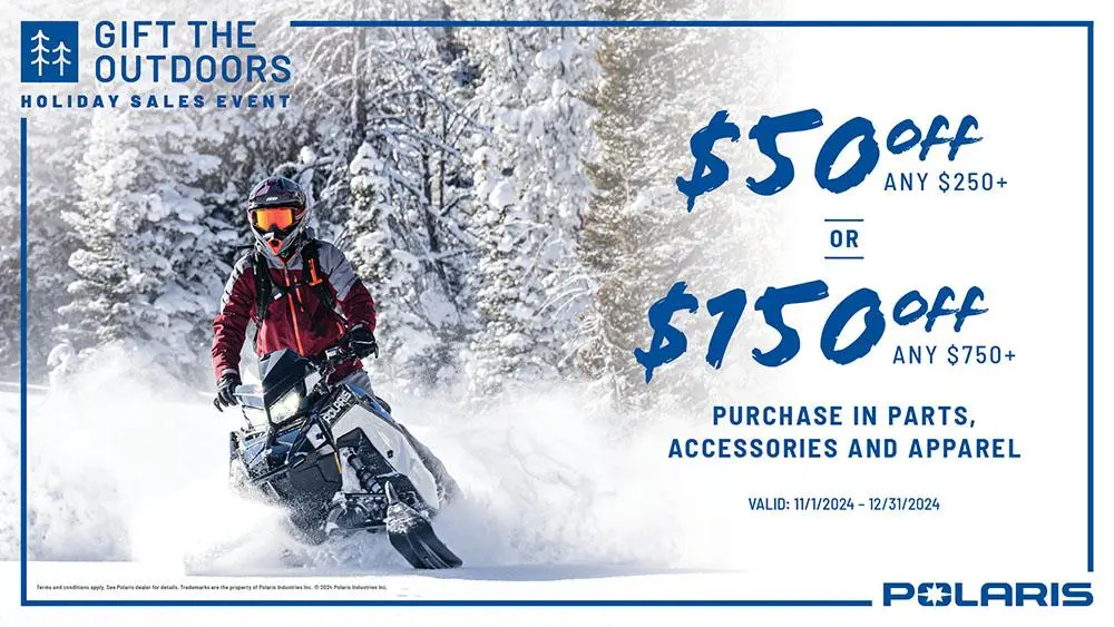 Gift The Outdoors – Snowmobile