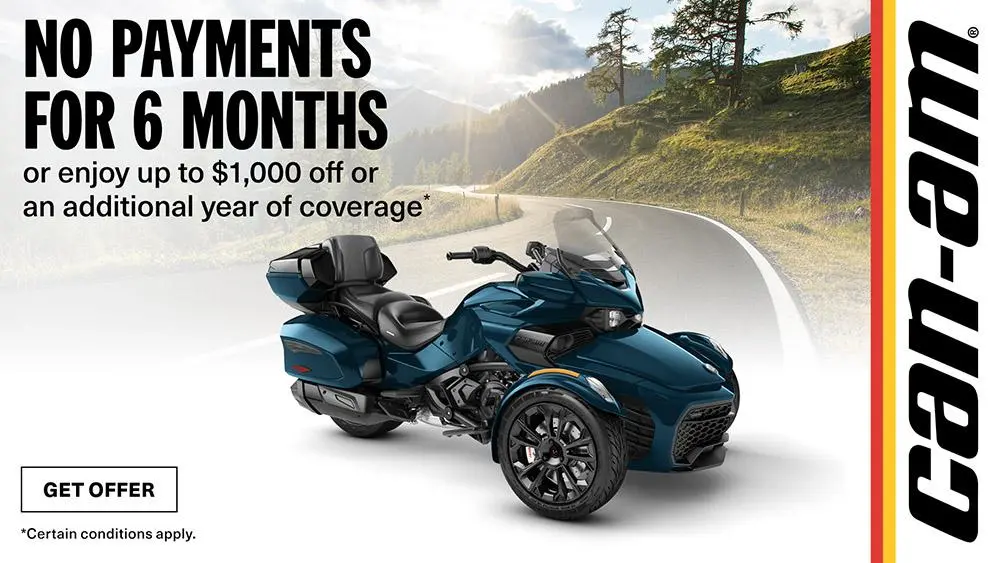 Get up to $1,000 off or an additional year of coverage or no payments for 6 months