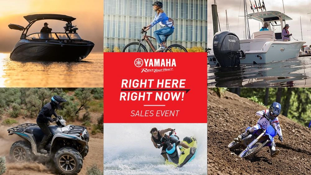 Yamaha Right Here Right Now Sales Event alt
