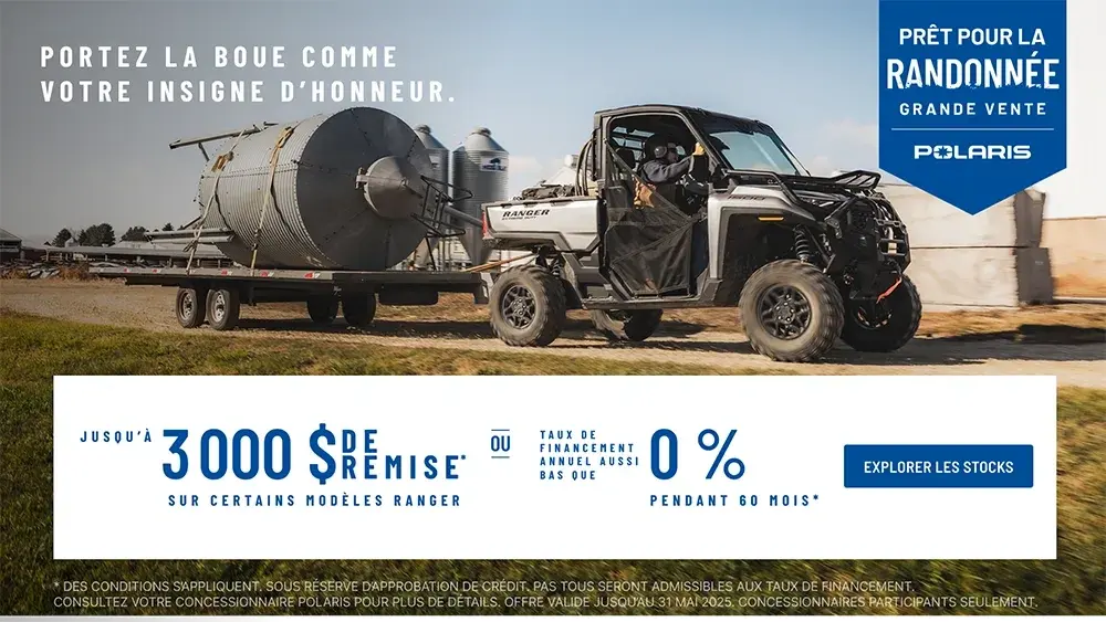 Prêt pour la randonnée Grande Vente RANGER