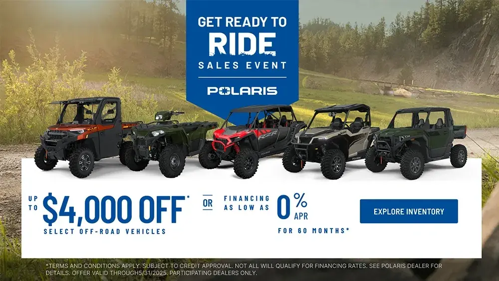 Get Ready to Ride Sales Event
