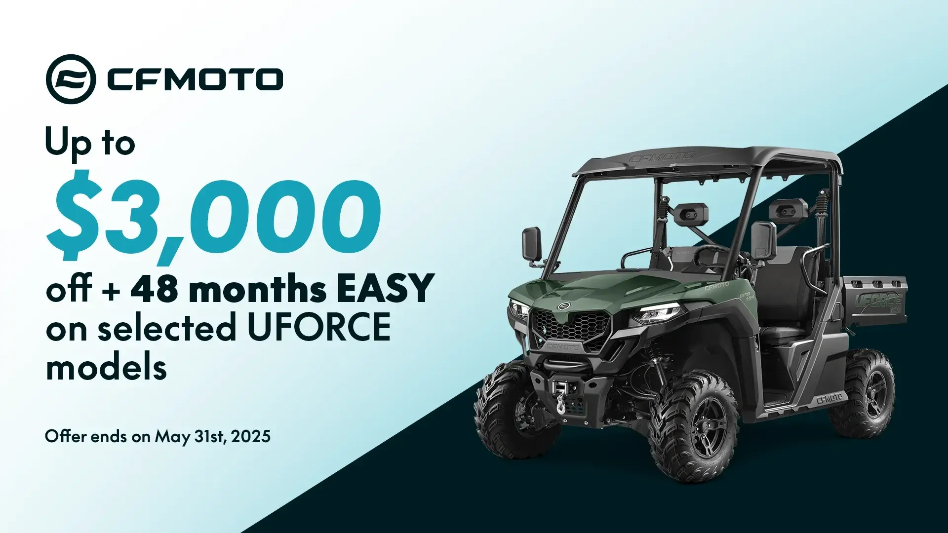$3,000 off + 48 months EASY or financing 3.99% on 72 months