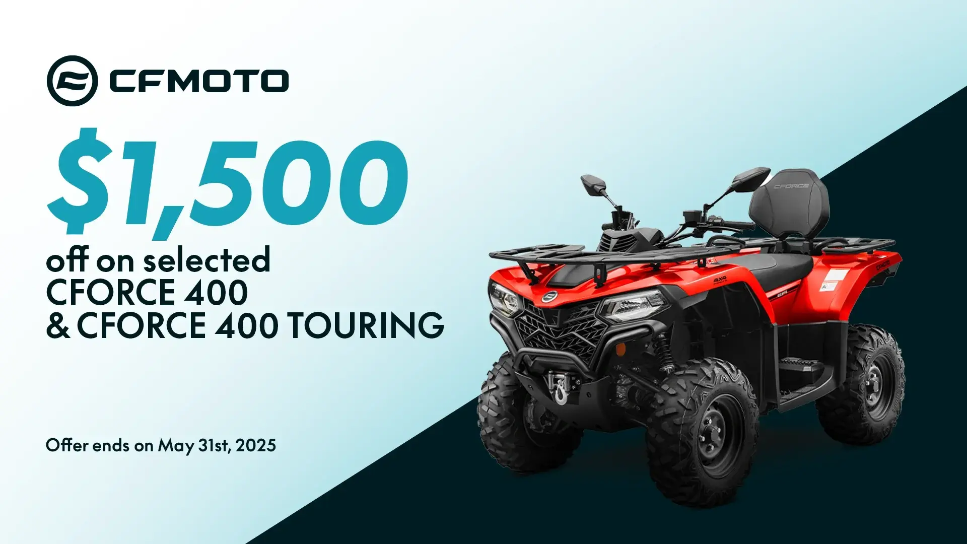 $1,500 off or financing 3.99% on 72 months