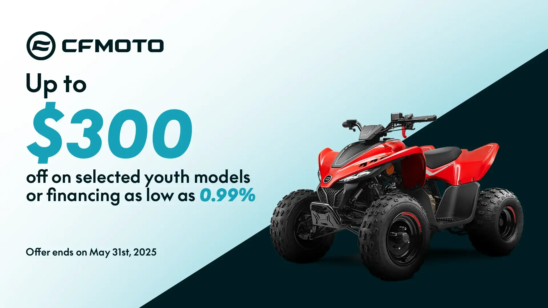 $300 off or financing 0.99% on 24 months
