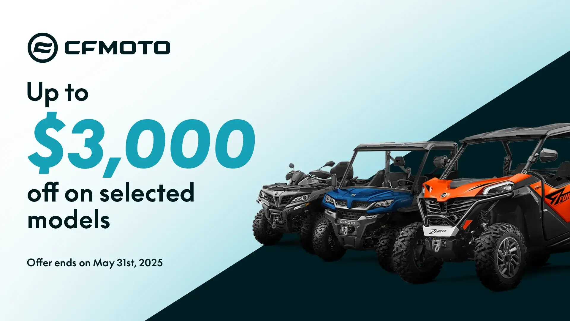 $3,000 off + 48 months EASY or financing 3.99% on 72 months
