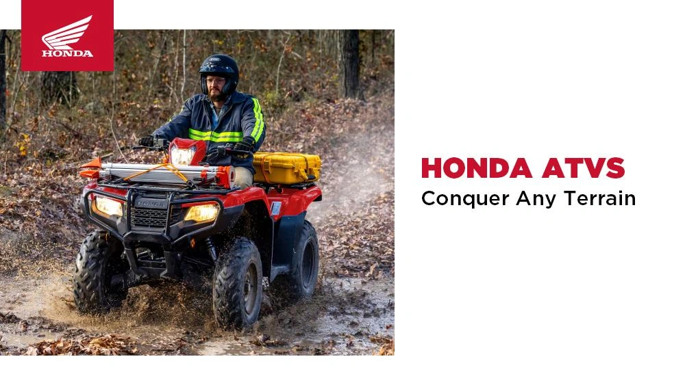 Honda ATVs – Conquer Any Terrain alt