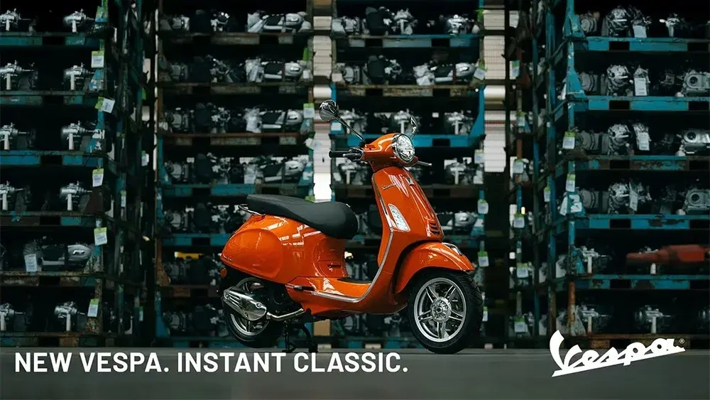 Nouvelle Vespa, classique instantané alt