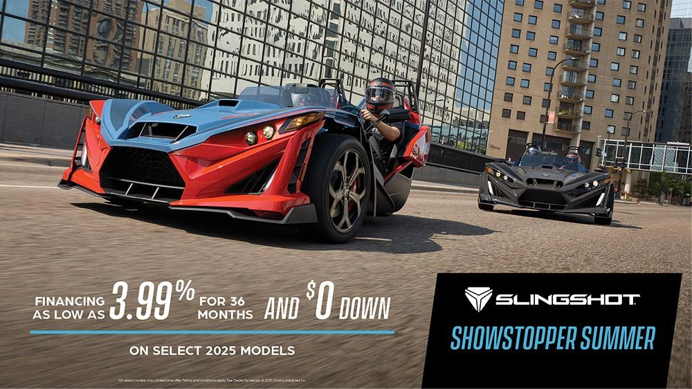 Showstopper Summer Financing - Slingshot alt
