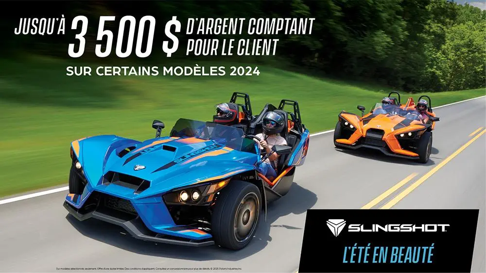 Été spectaculaire - Slingshot - Juillet 2025