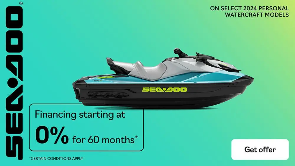 Get financing starting at 0% for 60 months on selected 2024 models